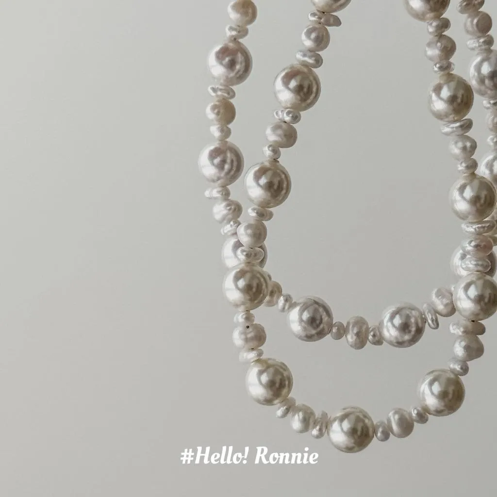 ✨Hello!Ronnie✨獨家設計款 現貨S925純銀手鍊 純銀手鍊 施華洛世奇與珍珠天然珍珠手鍊
