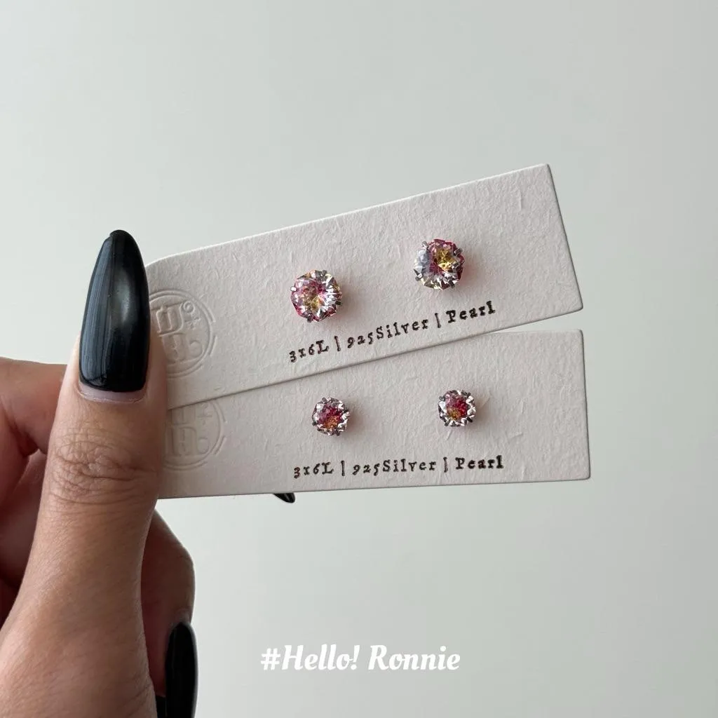 ✨Hello!Ronnie✨獨家設計 316L醫療鋼紅+橘黃捧花切面自訂款鎖珠