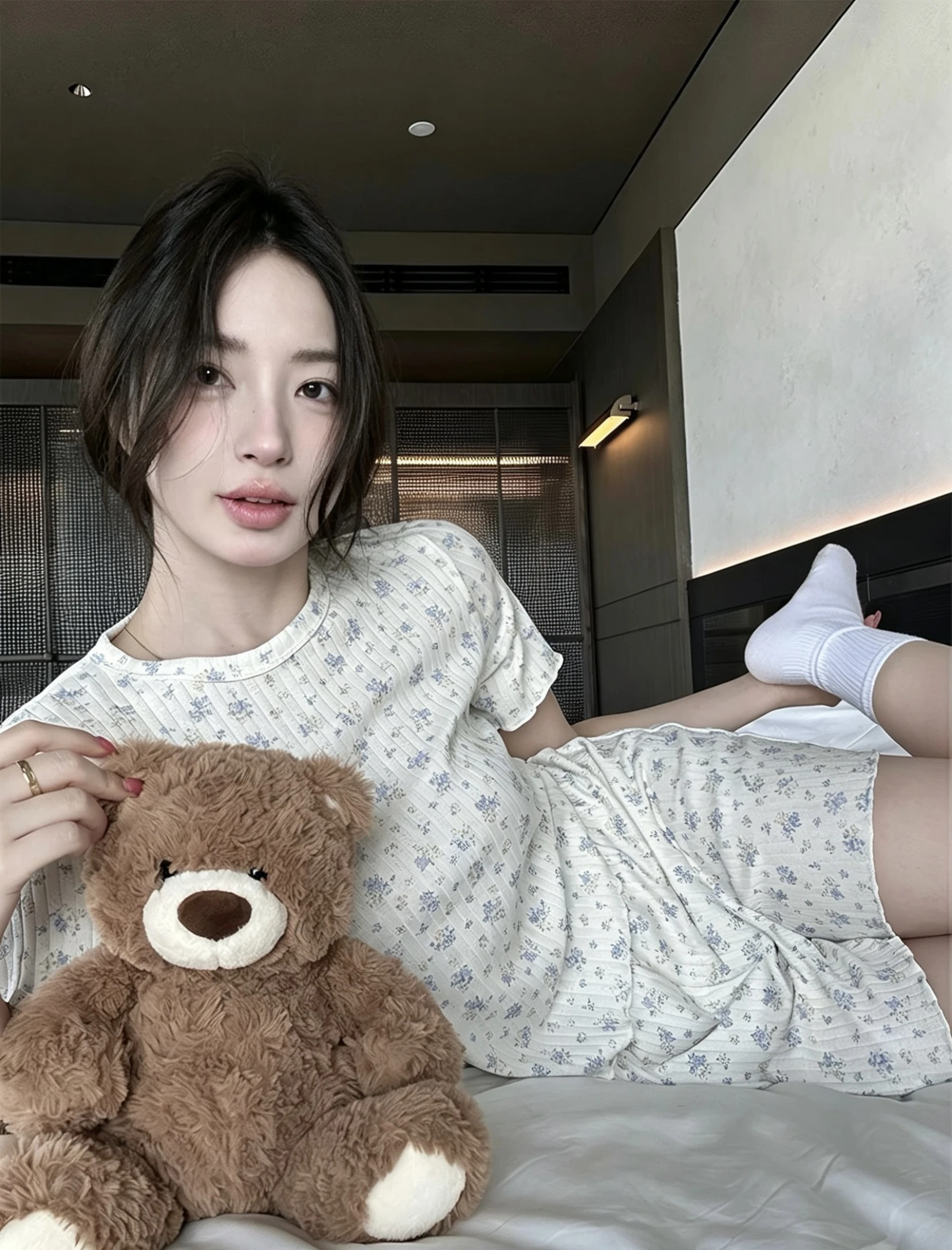 溫柔小碎花家居服