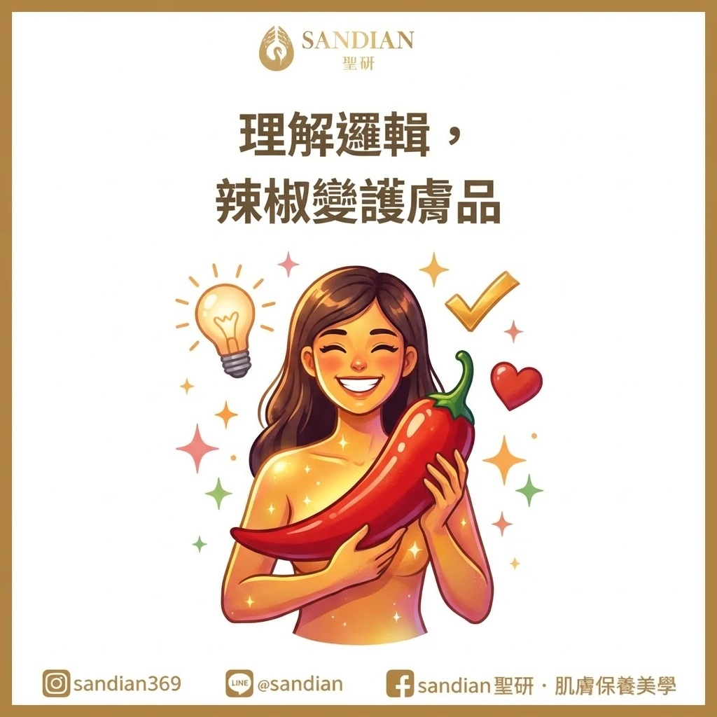 辣椒如何轉化為護膚保養的科學邏輯