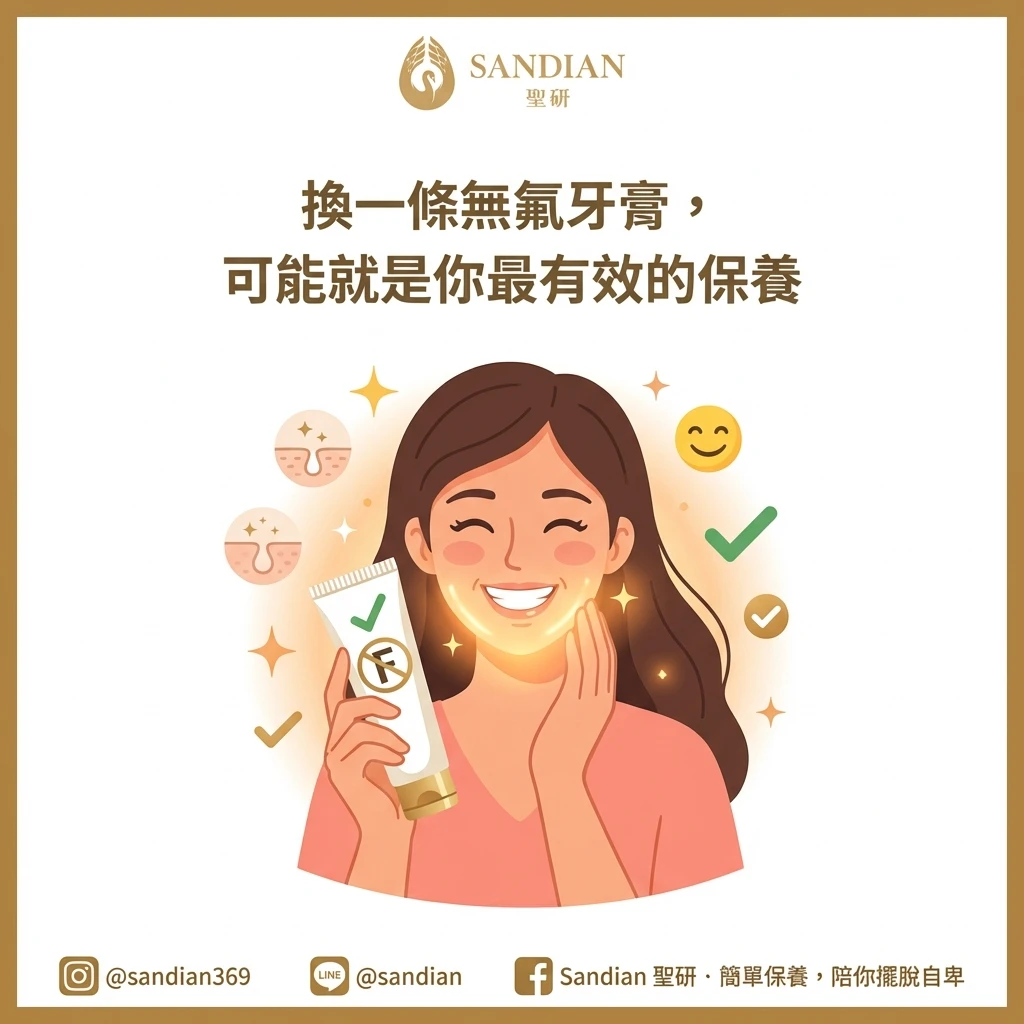 蜂后茶多酚無氟牙膏產品形象圖