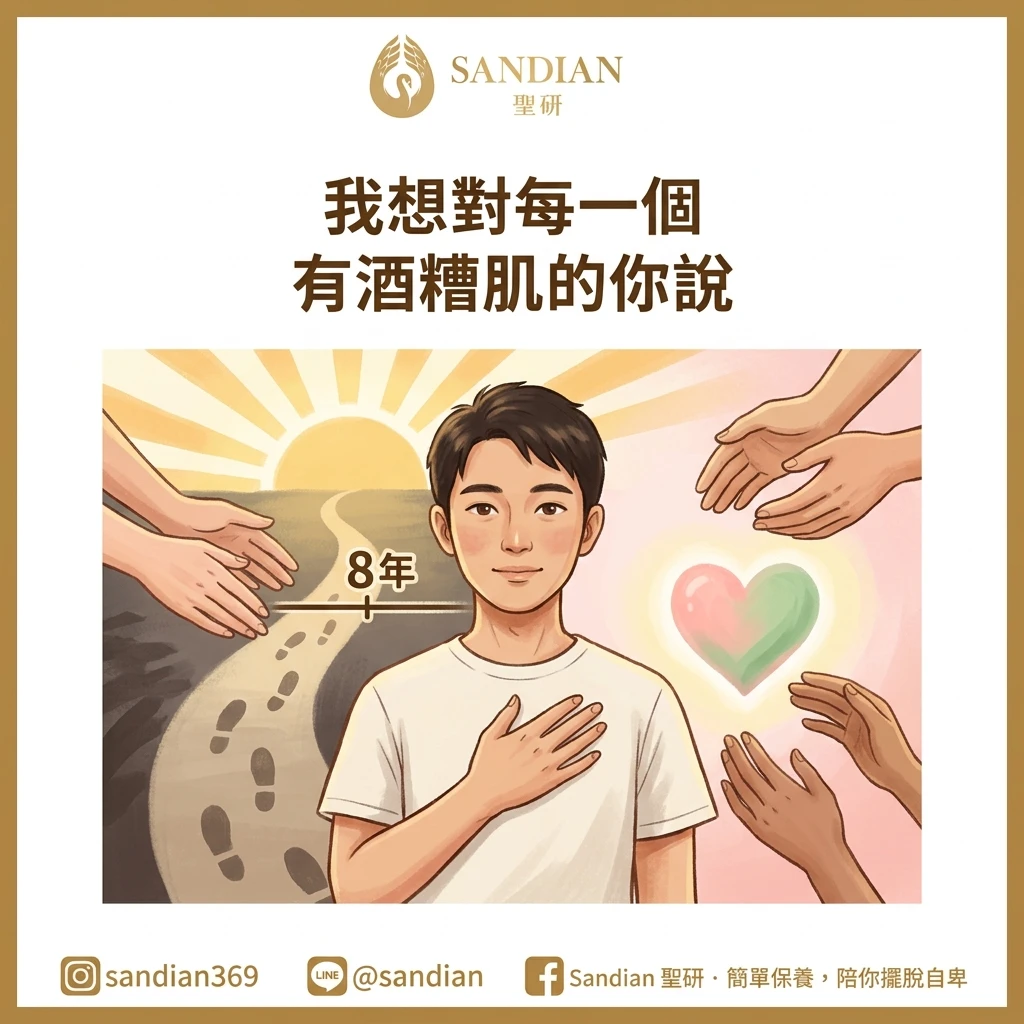 我想對每一個有酒糟肌的你說