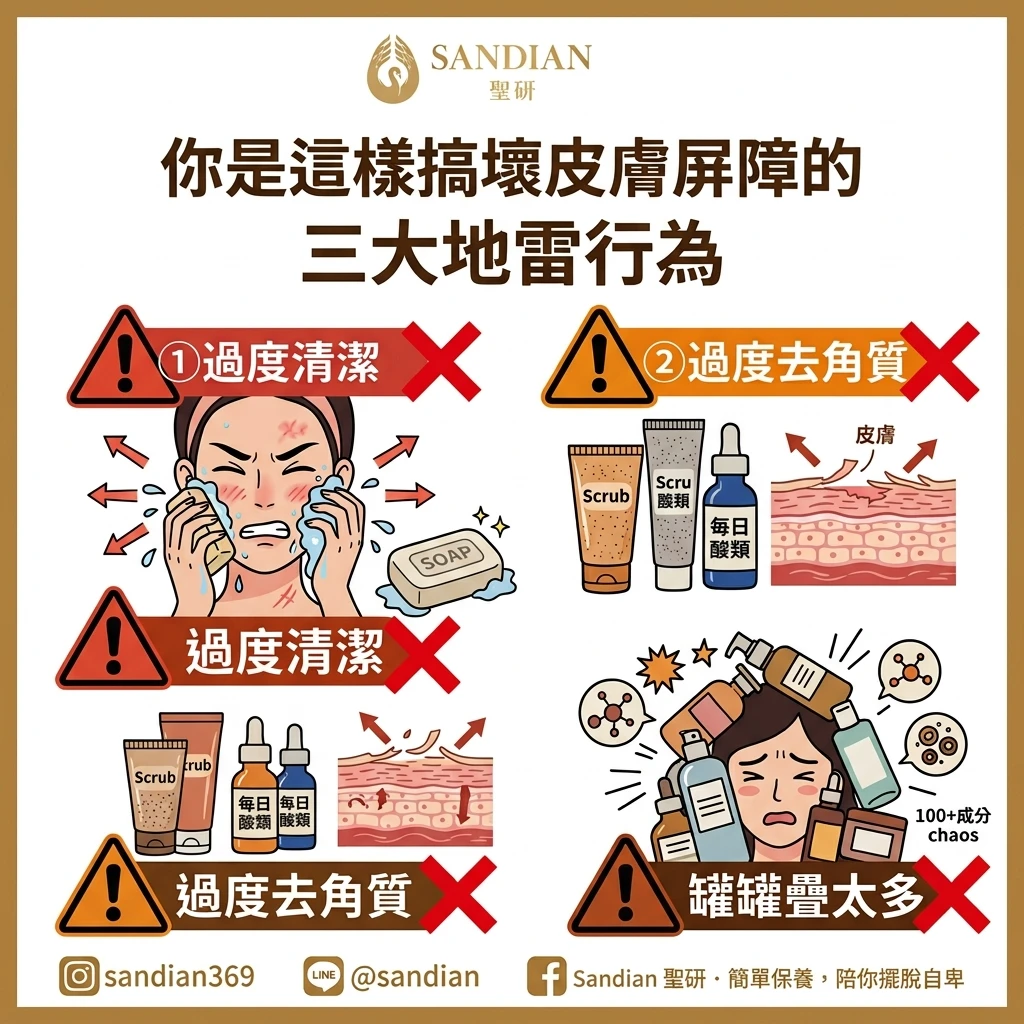 你是怎麼把皮膚屏障搞壞的