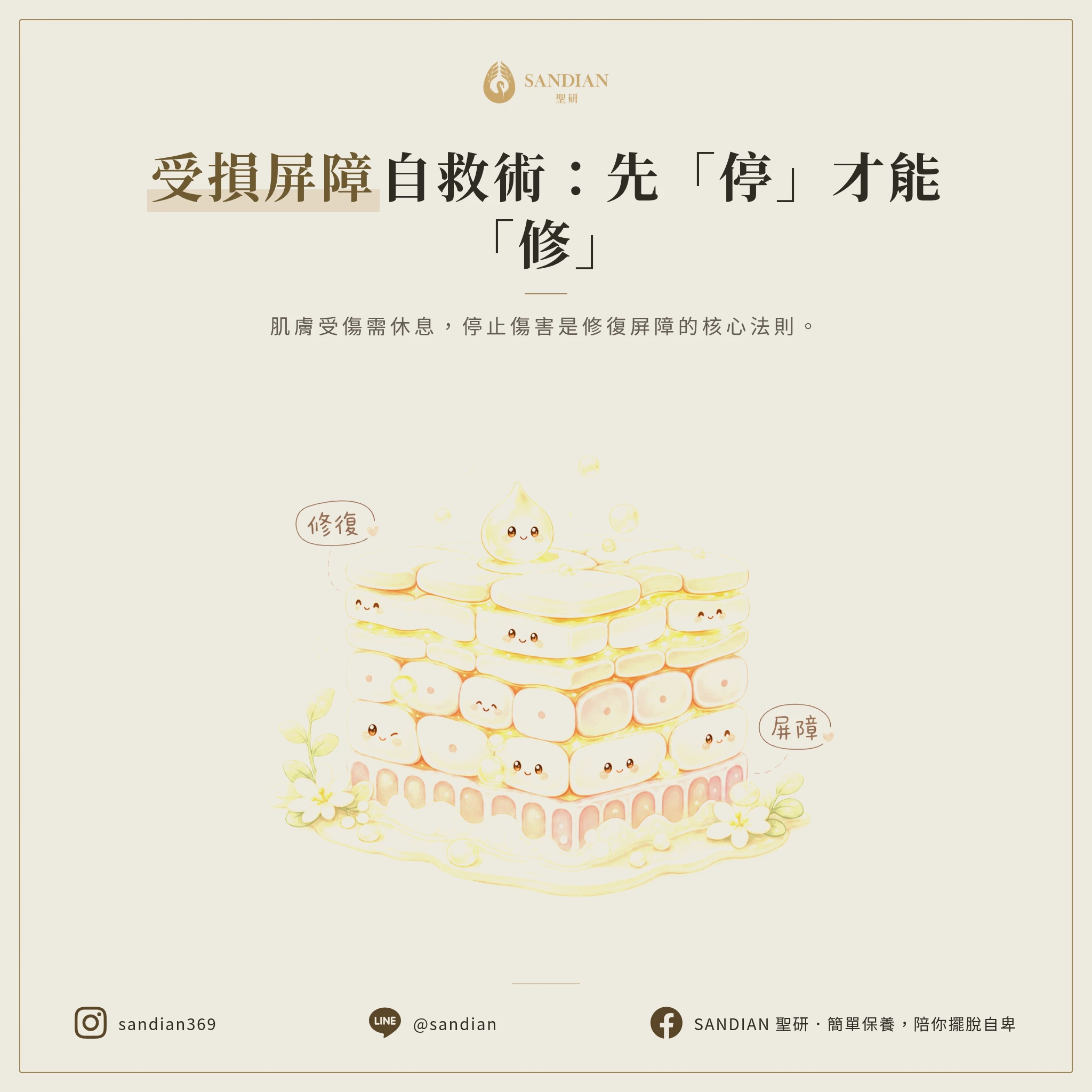 三、屏障受損了該怎麼修復？