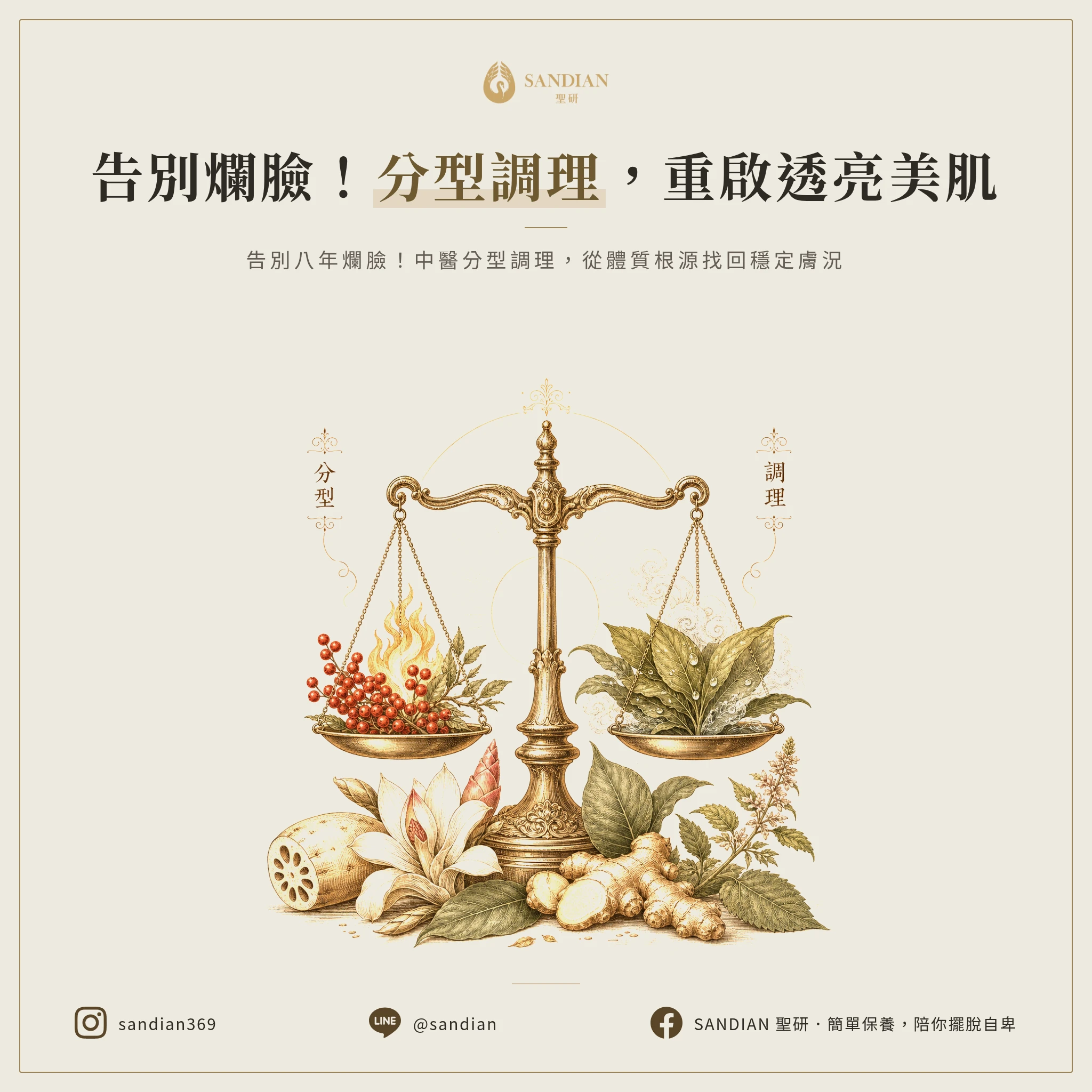 四、真正有效的抗痘:先分型,再調理