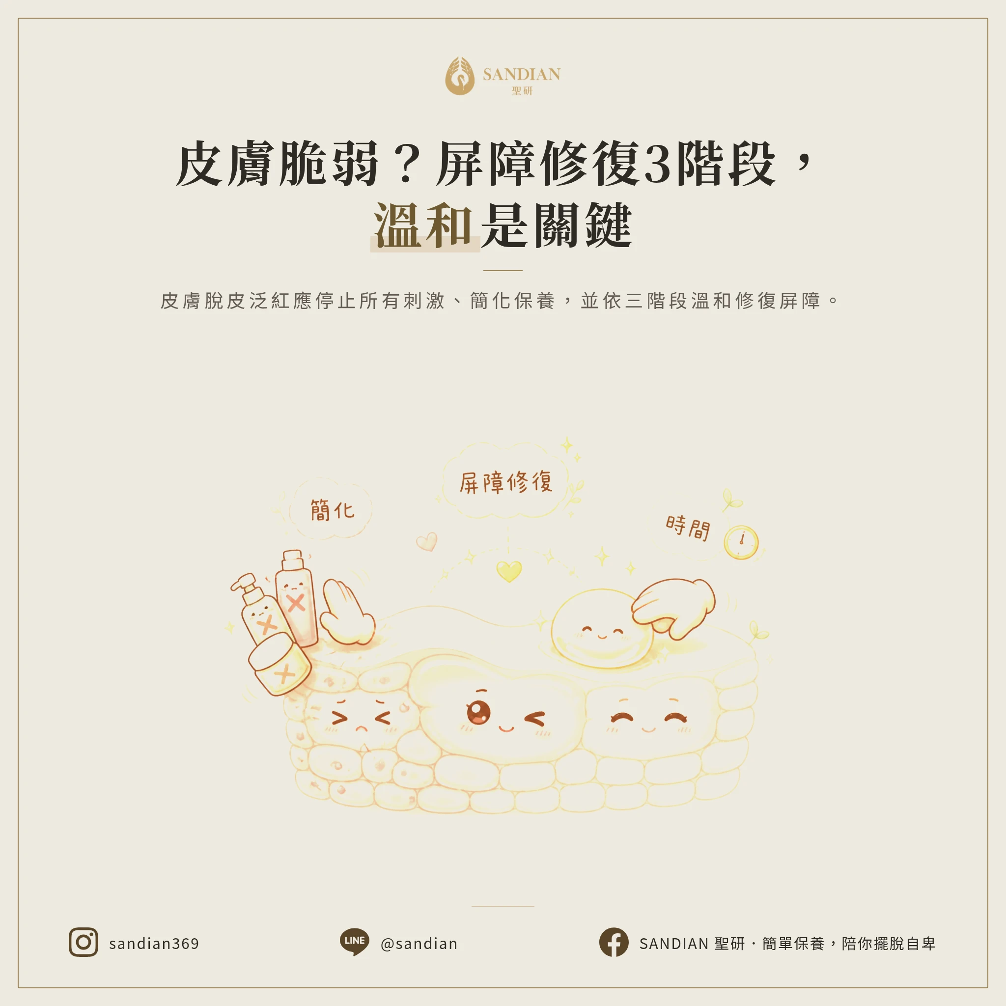 四、屏障受損後的修復順序,別急著加東西