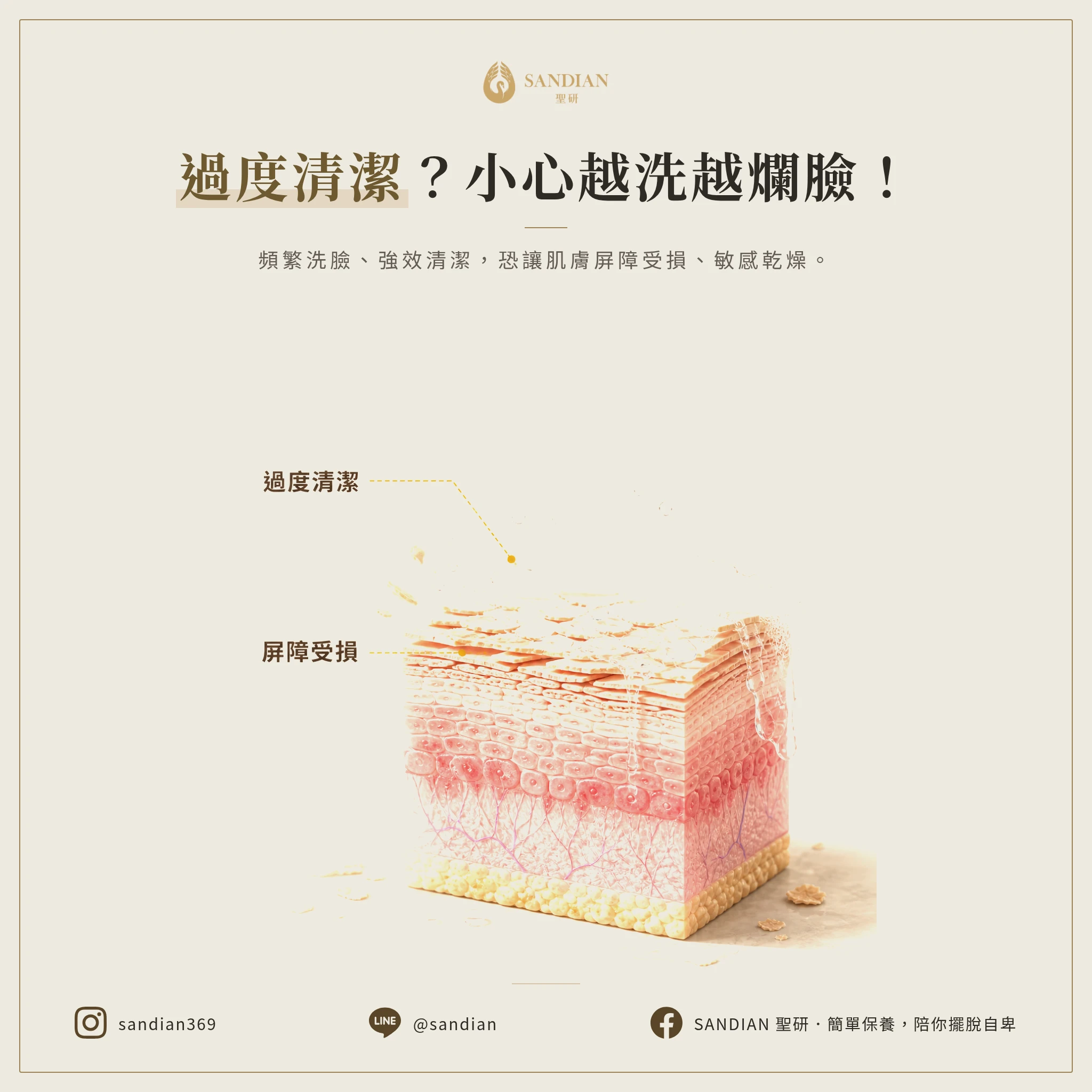 為什麼你越洗臉，臉越爛？