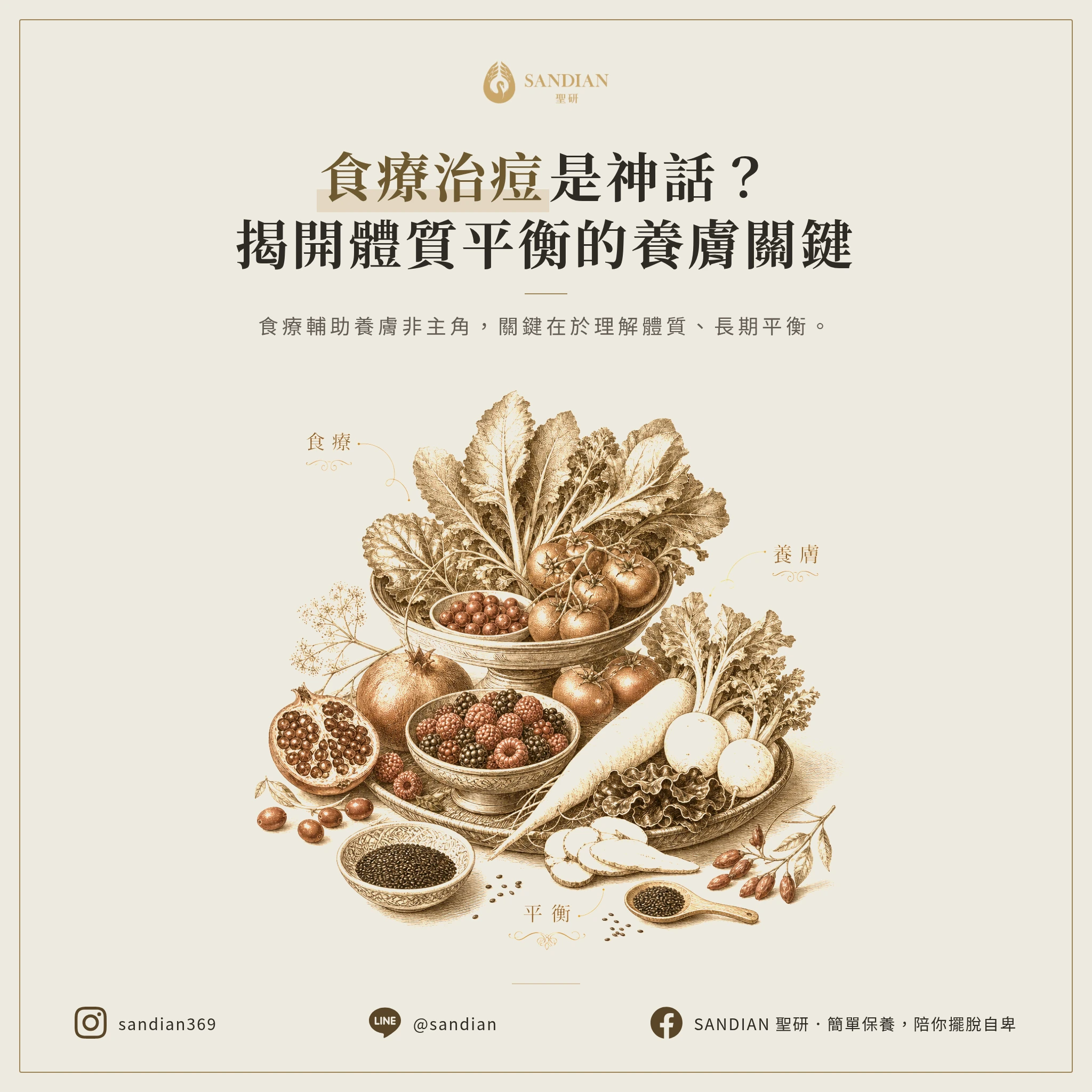 四、食療能治痘嗎?還是只是安慰劑?