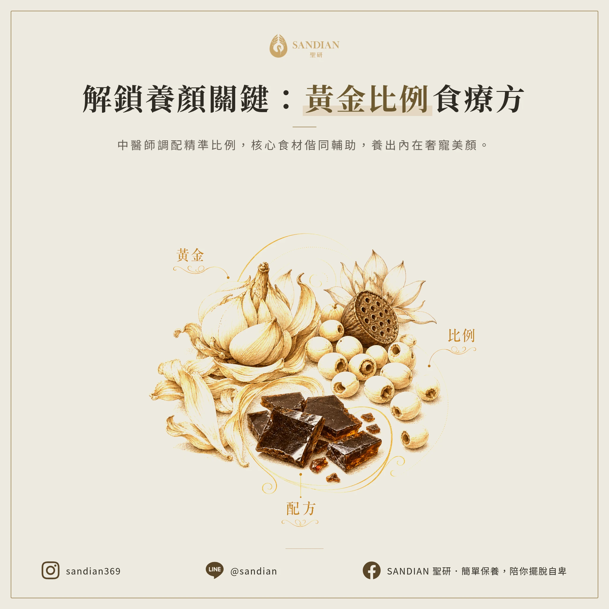 三、三種食材怎麼搭配才能發揮最大效果？