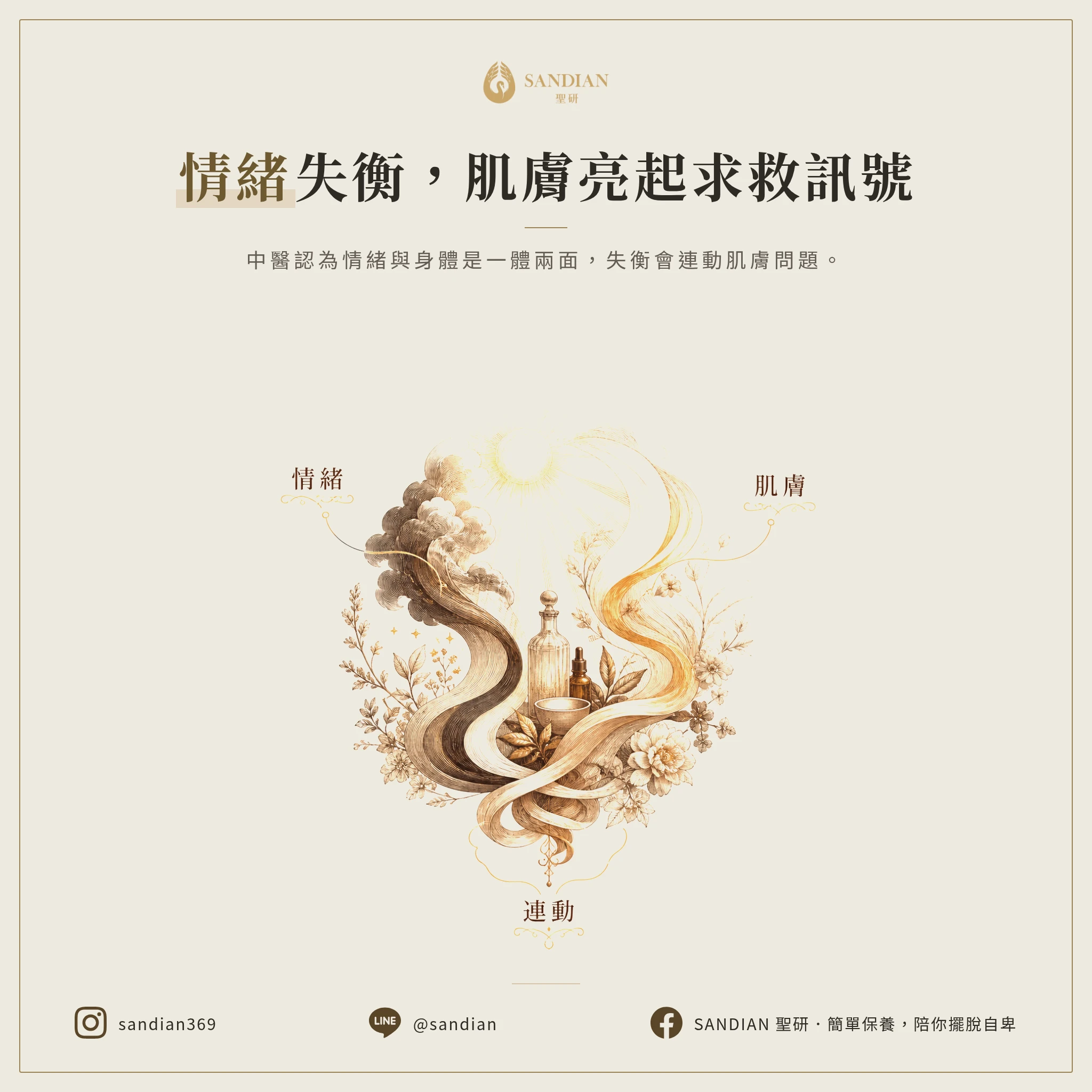 一、4 大情緒失調對皮膚的連鎖影響