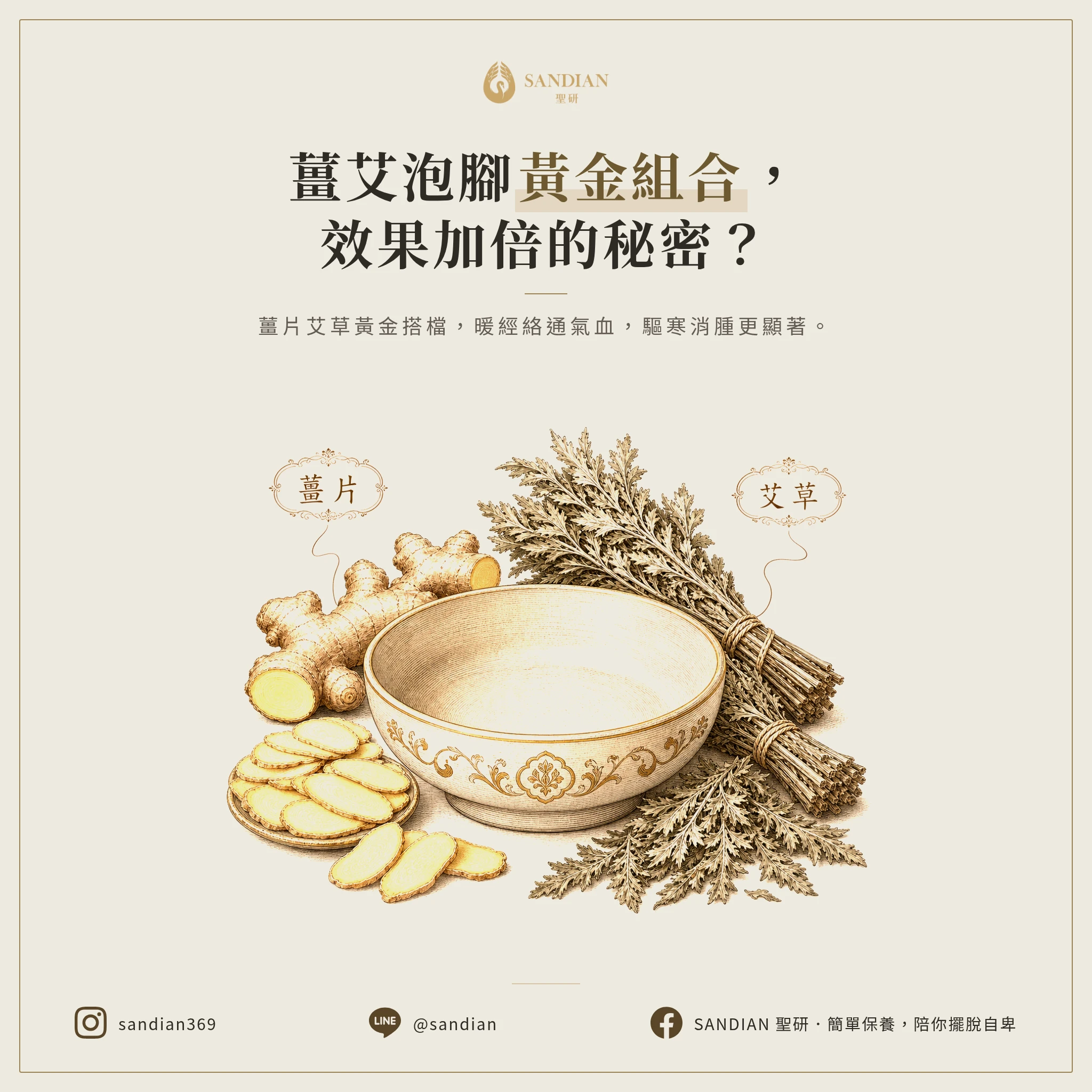 三、加薑片和艾草效果會加倍嗎？組合邏輯完整解析