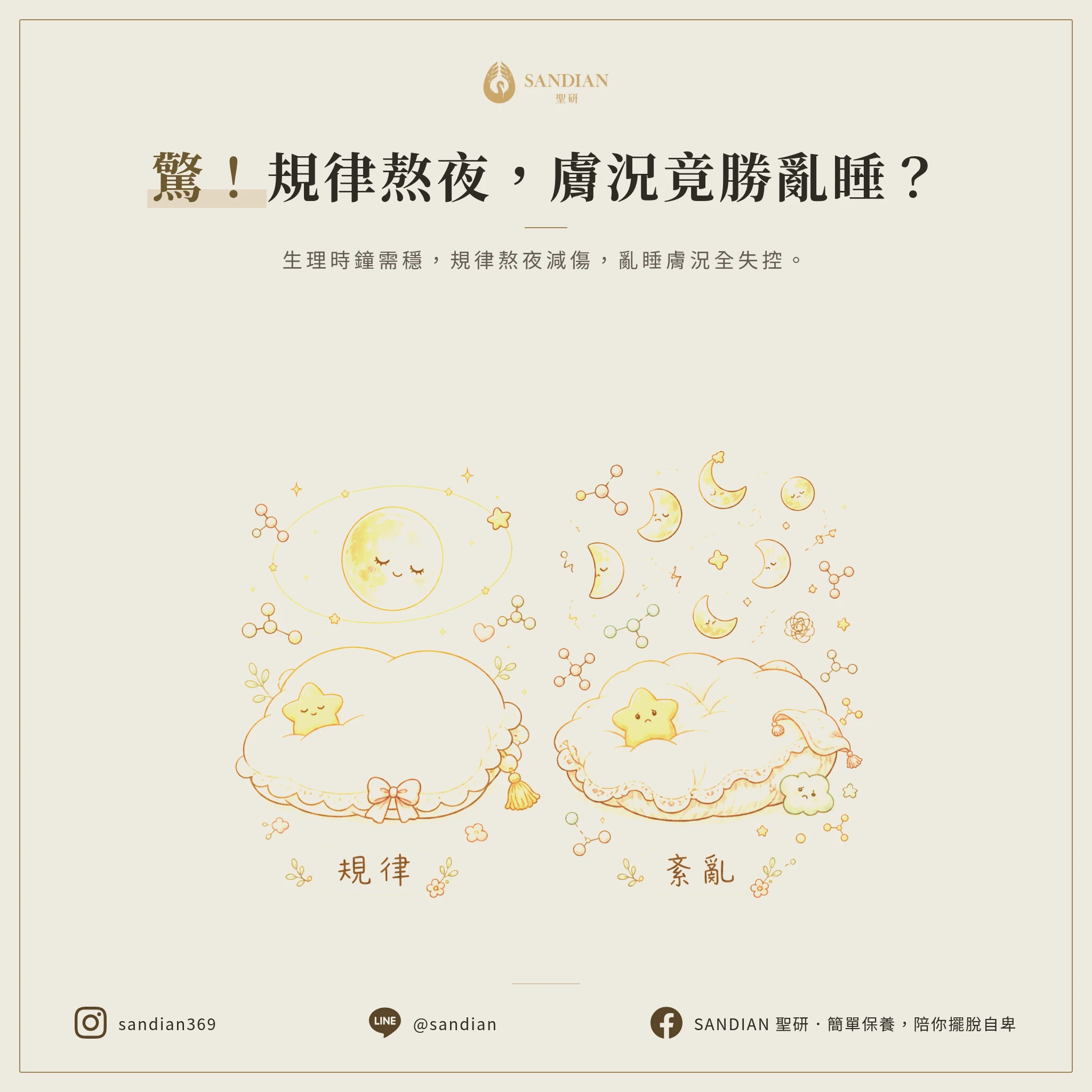 二、規律熬夜比早睡亂睡傷害更小?這是什麼邏輯?