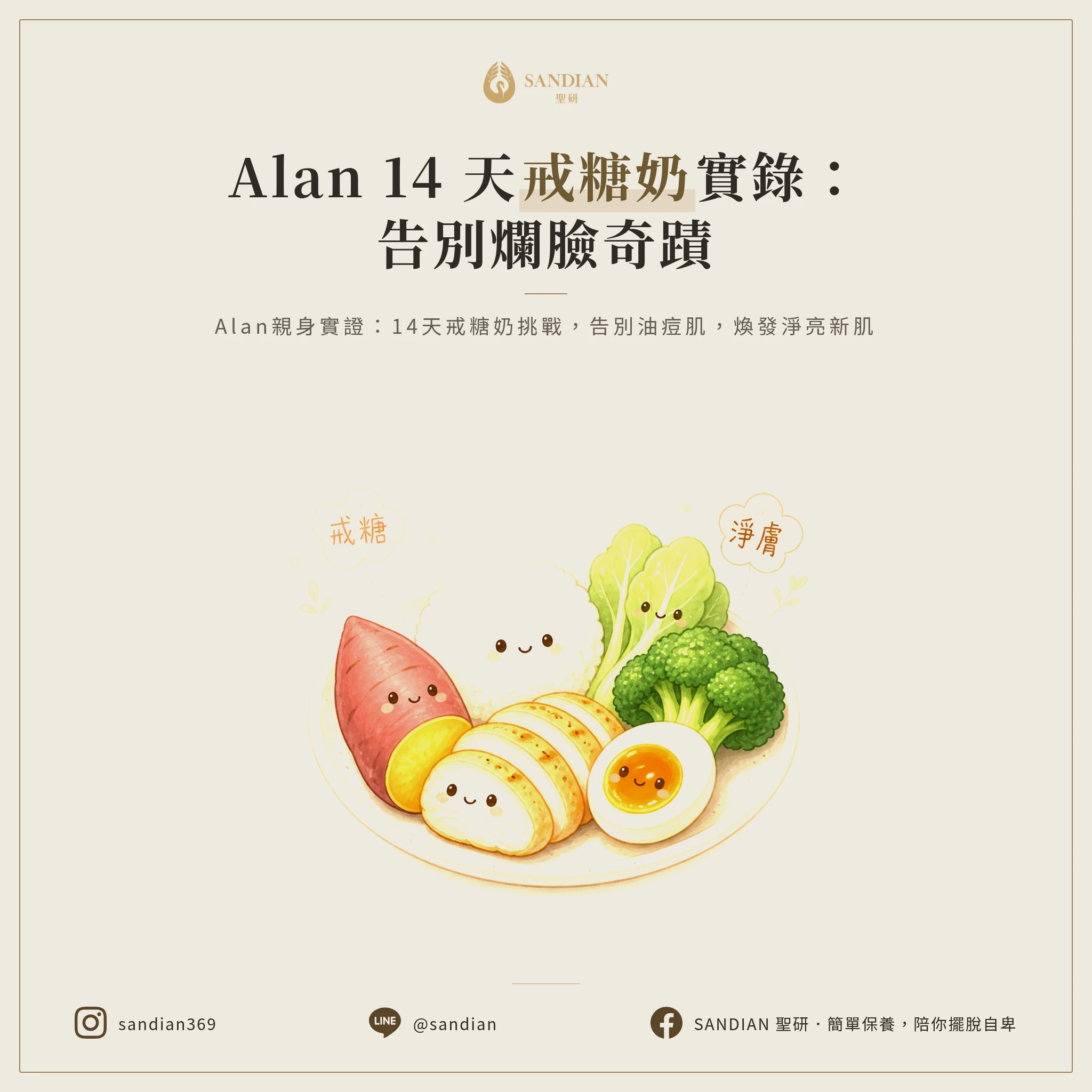 二、Alan 親身實測:14 天戒糖奶挑戰