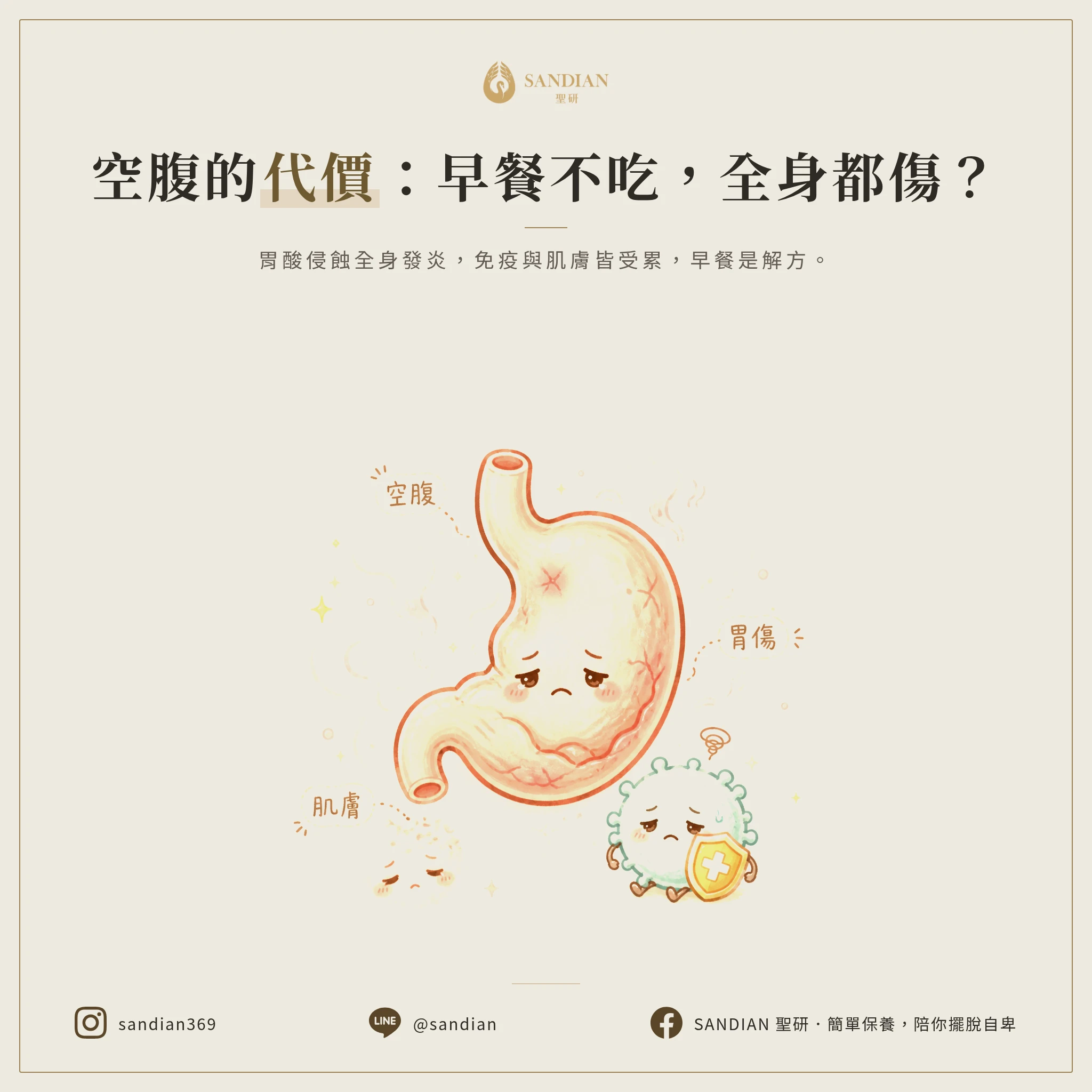 二、不吃早餐到底在傷害什麼?