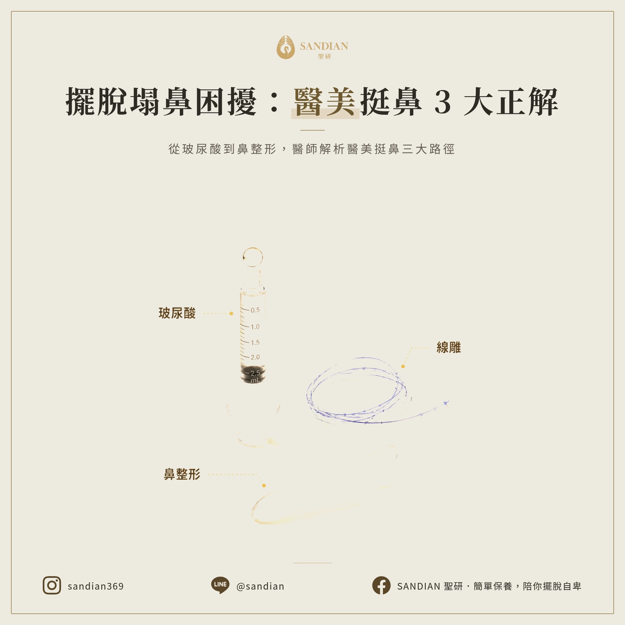 真正讓鼻子變挺的 3 種方法是什麼?