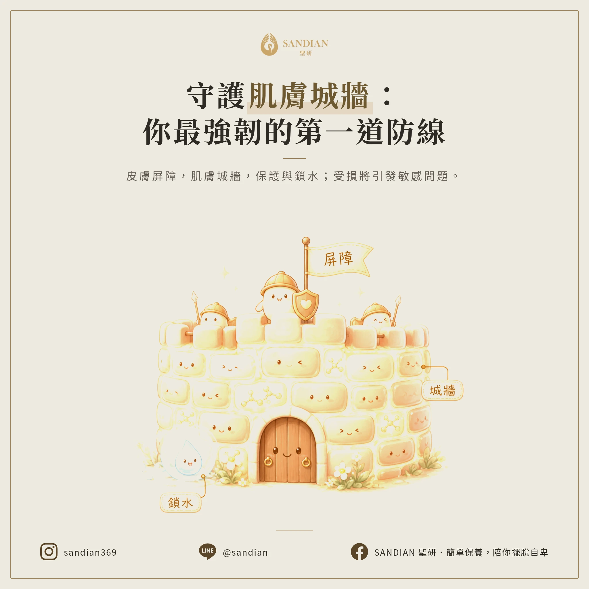 一、3個真相之一:皮膚屏障是你的第一道城牆