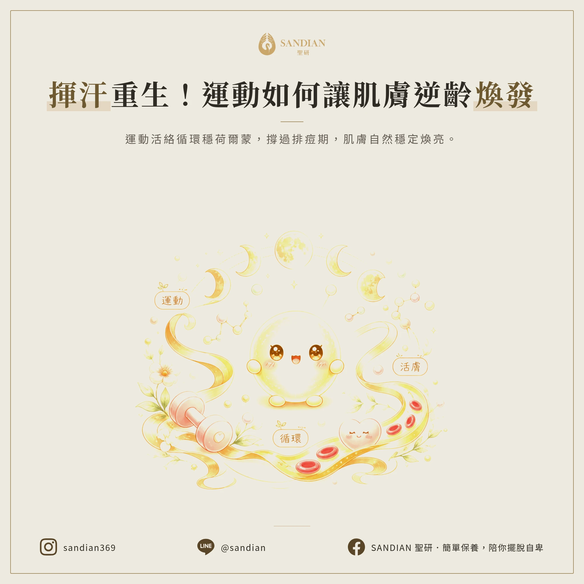 二、第1招:規律運動如何讓皮膚重新站起來
