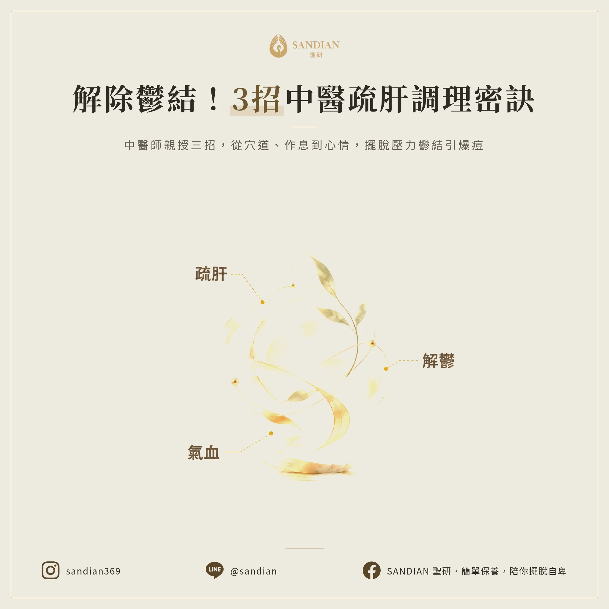 二、3 招中醫師疏肝調理法