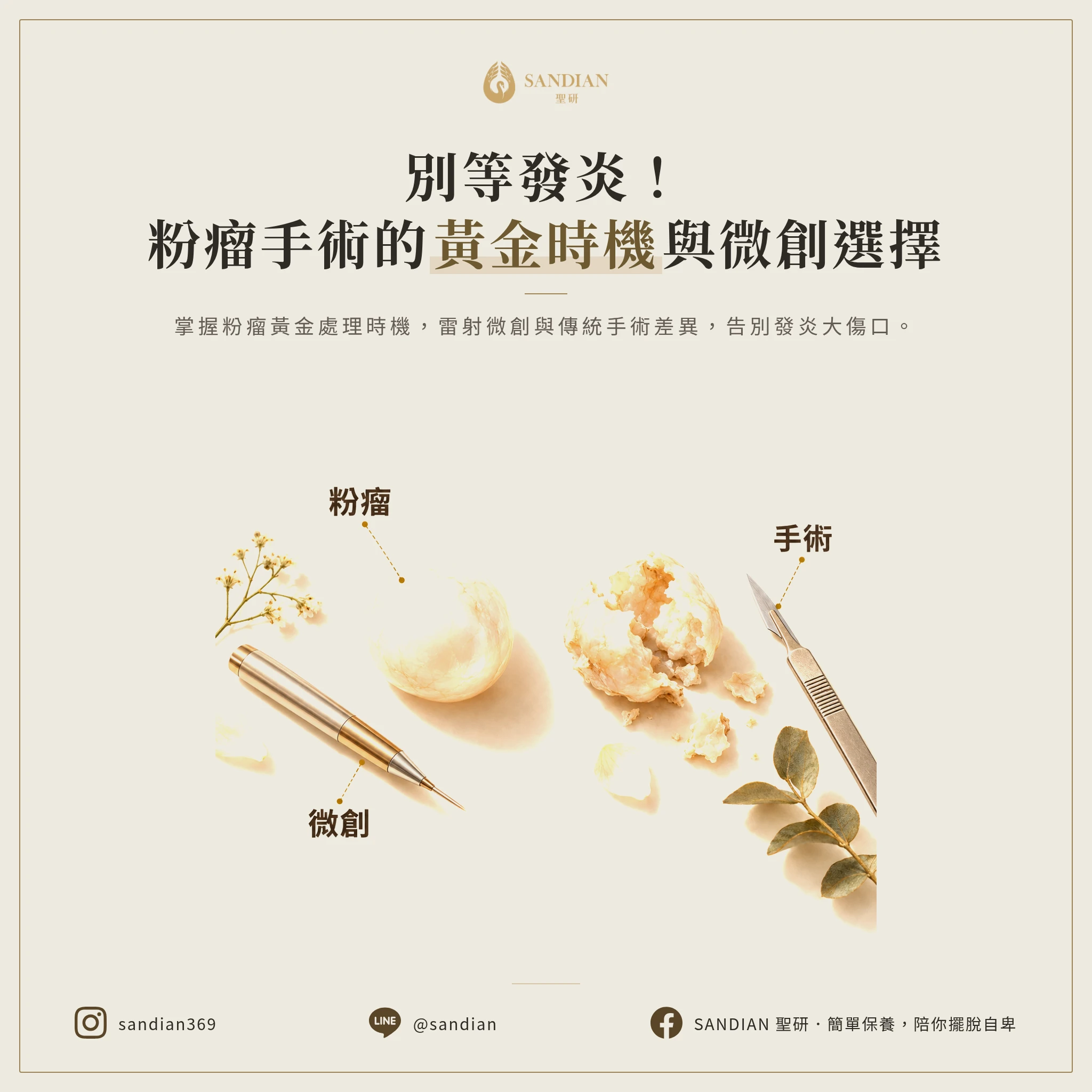 五、粉瘤手術的最佳時機與方式