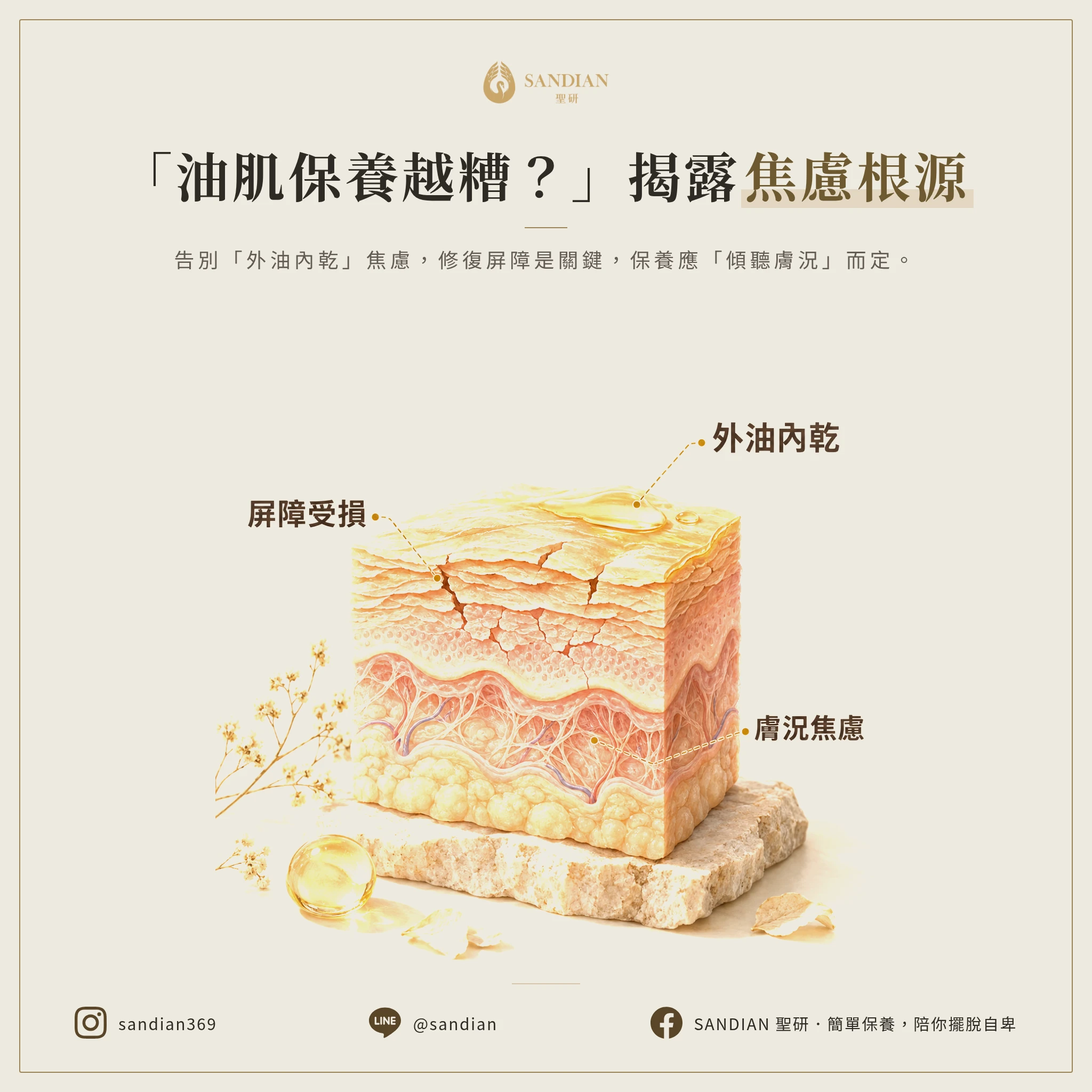 為什麼油性肌的人越保養越焦慮?