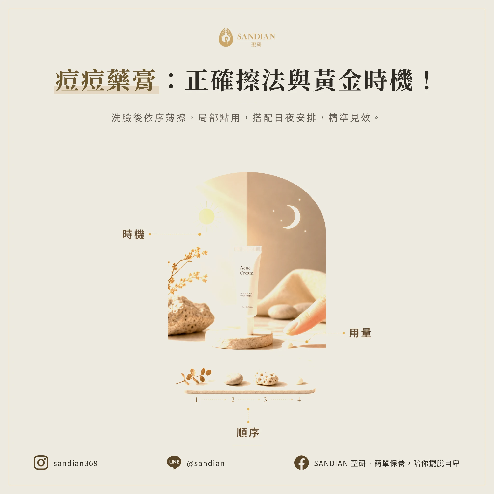 正確擦法與用量時機