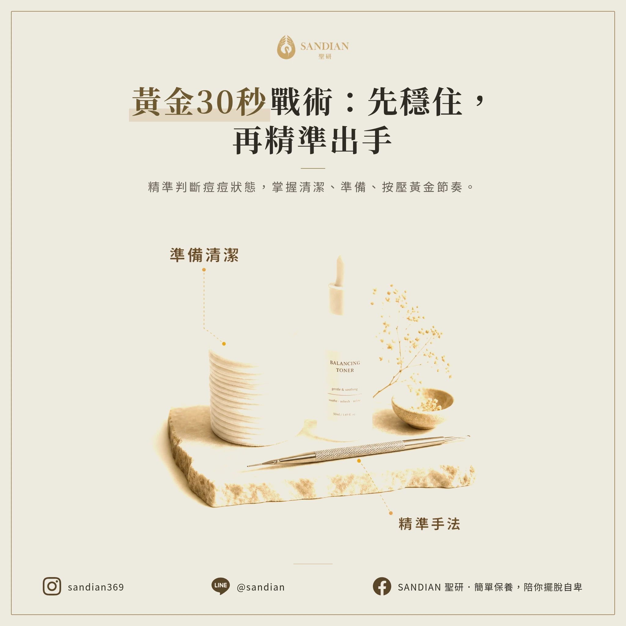 黃金30秒:先穩住再動手