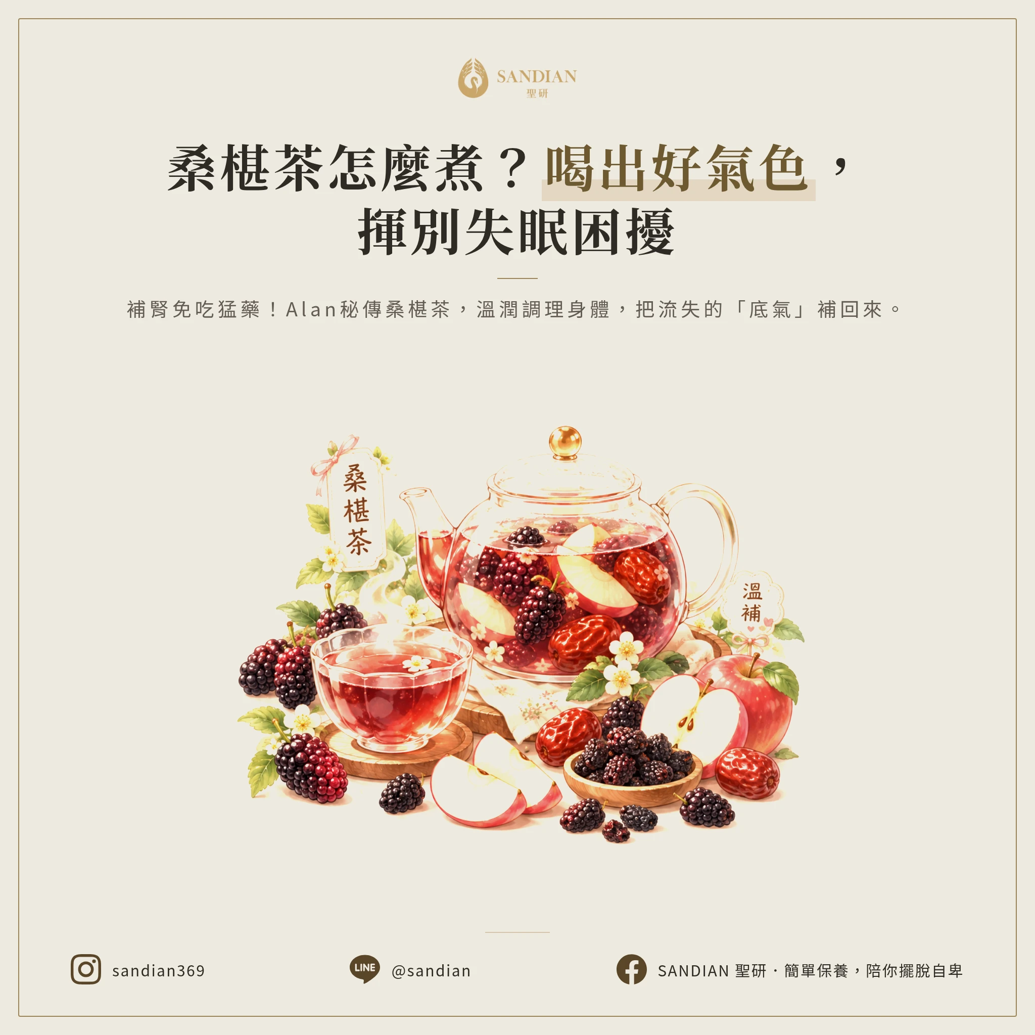 三、桑椹茶怎麼煮?