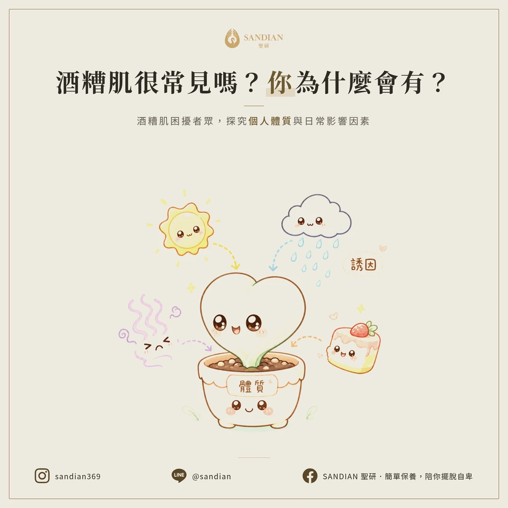 酒糟肌到底常不常見?為什麼是你?