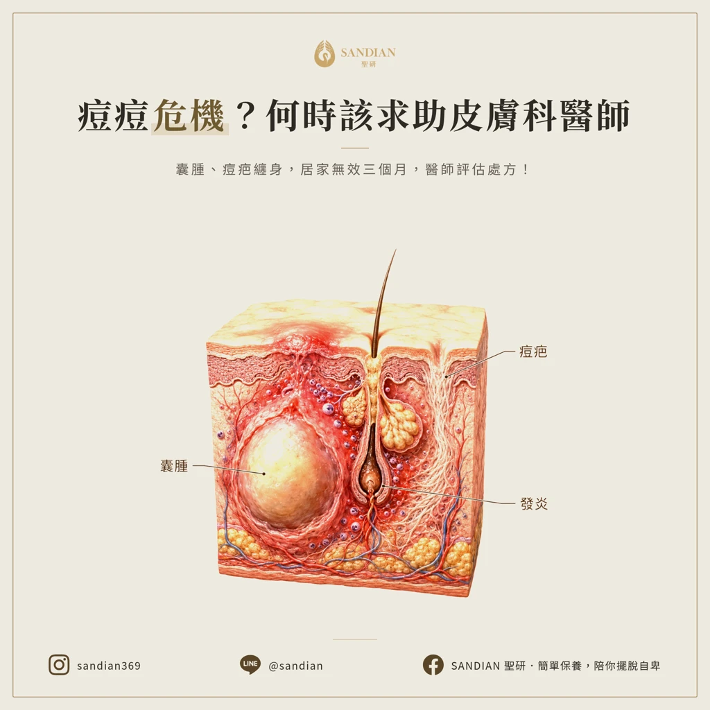 什麼時候該尋求皮膚科醫師的幫助