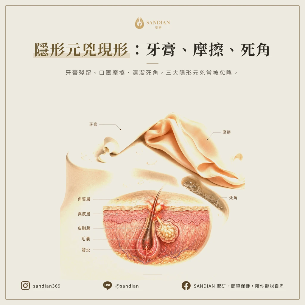 3 個隱形元兇：牙膏、摩擦、清潔死角