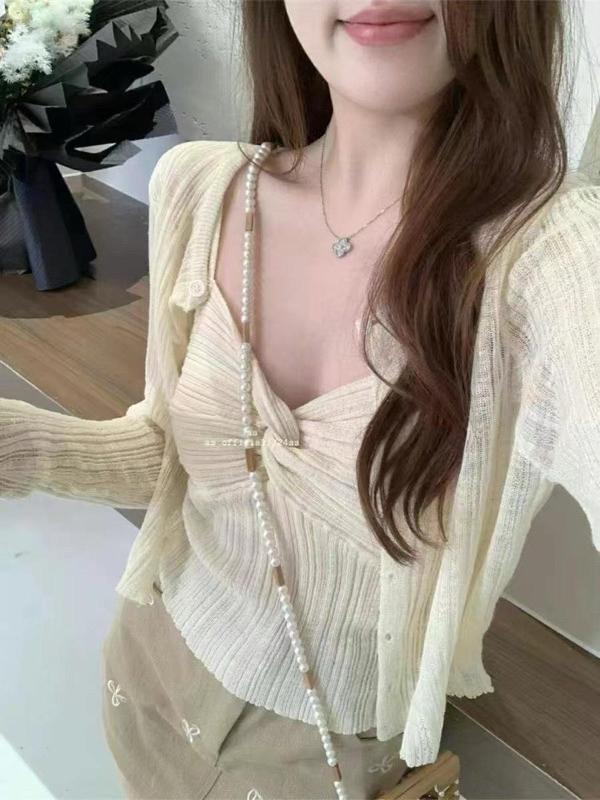 🇰🇷Chloe C. 韓國東大門服飾🇰🇷 And by L 正韓蝴蝶結背心外套套裝