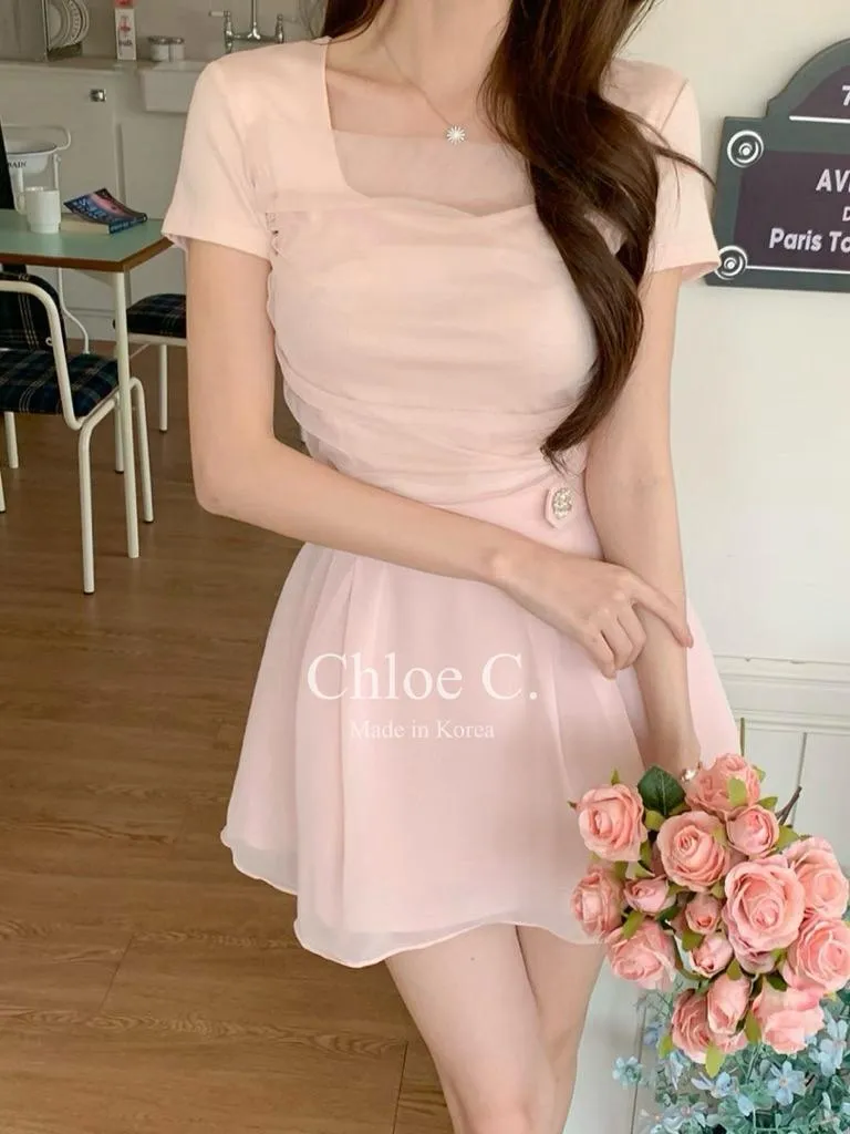 🇰🇷Chloe C. 韓國東大門服飾🇰🇷 正韓公主薄紗短袖上衣