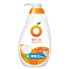 [橘子工坊]洗碗精溫和除菌 650ml