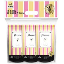 [克潮靈]除濕桶補充包350g*3入(英國梨與小蒼蘭)