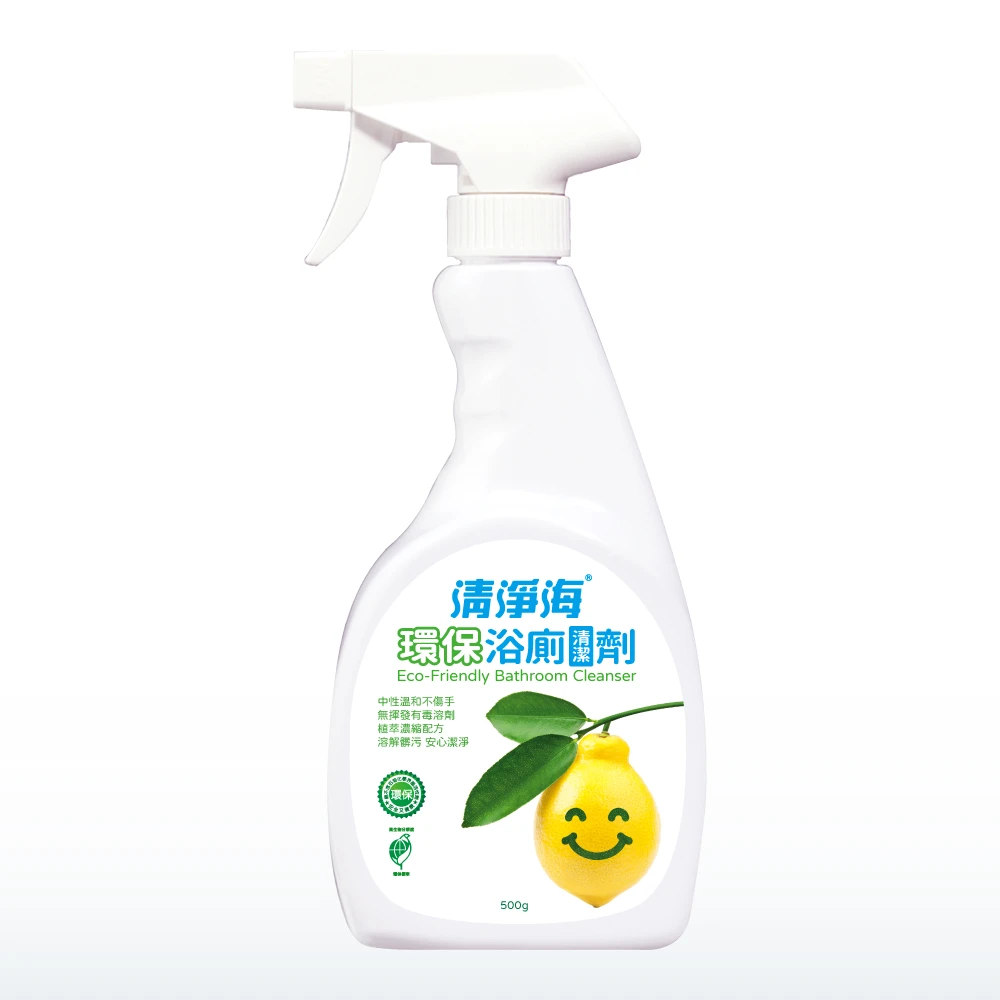 [清淨海]環保浴廁清潔劑500g/12瓶/箱 [箱購]
