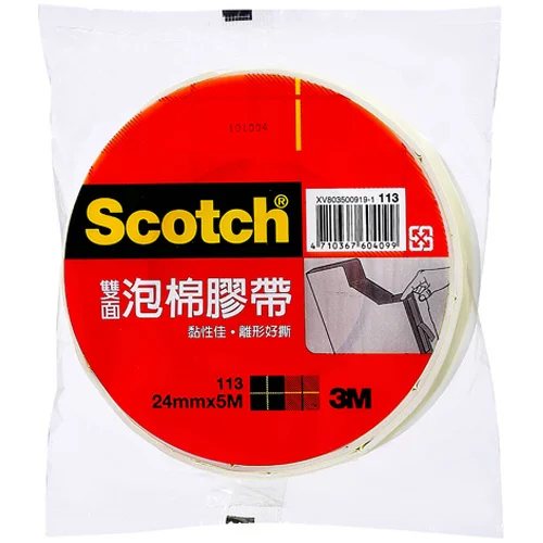 [3M]泡棉雙面膠帶 24mmx5M