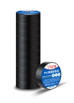 電器膠帶 0.19mmx19mmx10M-黑/10入