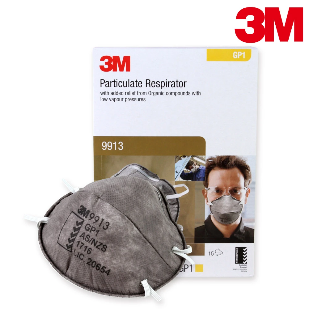 [3M]口罩-碗型-活性碳-防有機GP13M-9913/1入
