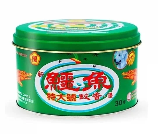 [鱷魚]蚊香30捲/盒