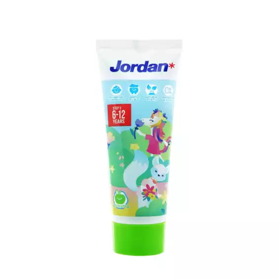[Jordan]兒童牙膏6-12歲(青蘋果口味)(75g)
