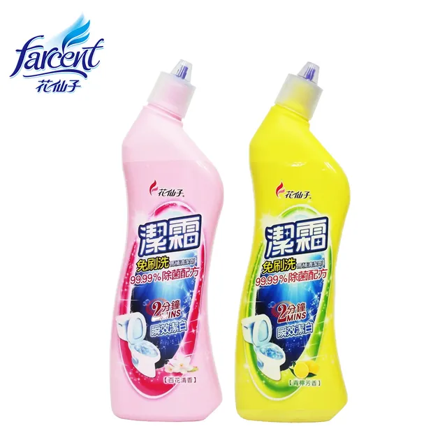 [潔霜]免刷洗馬桶清潔劑-青檸芳香、百花清香 500ml