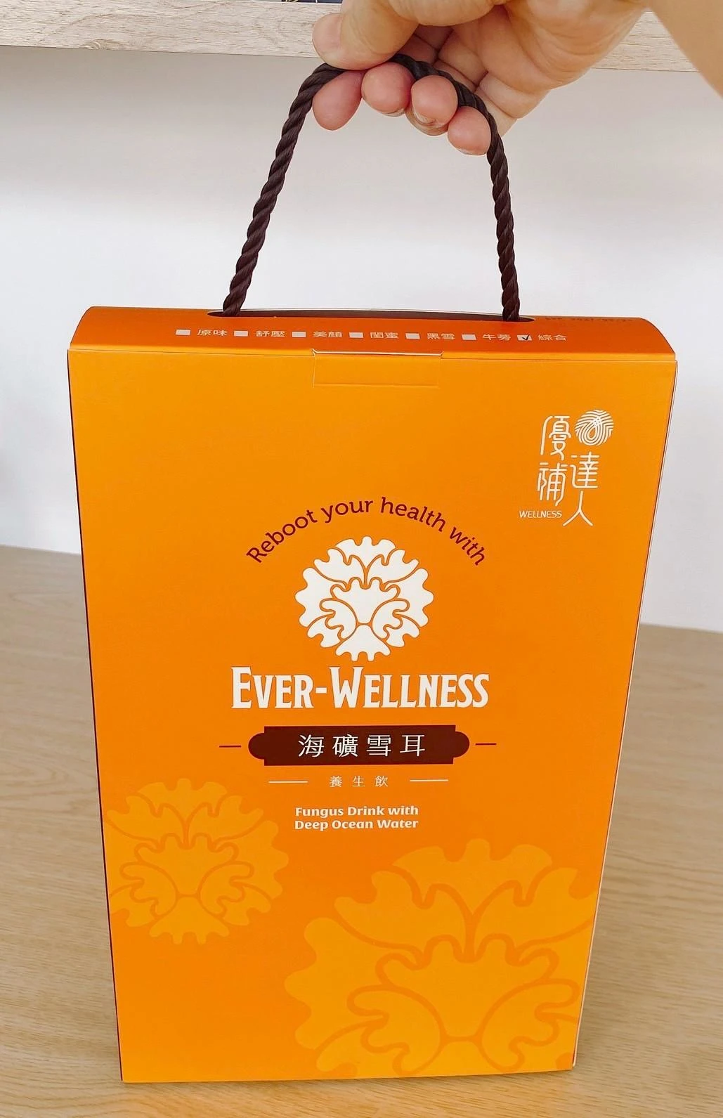 【優補達人】海礦雪耳飲禮盒5盒免運特惠