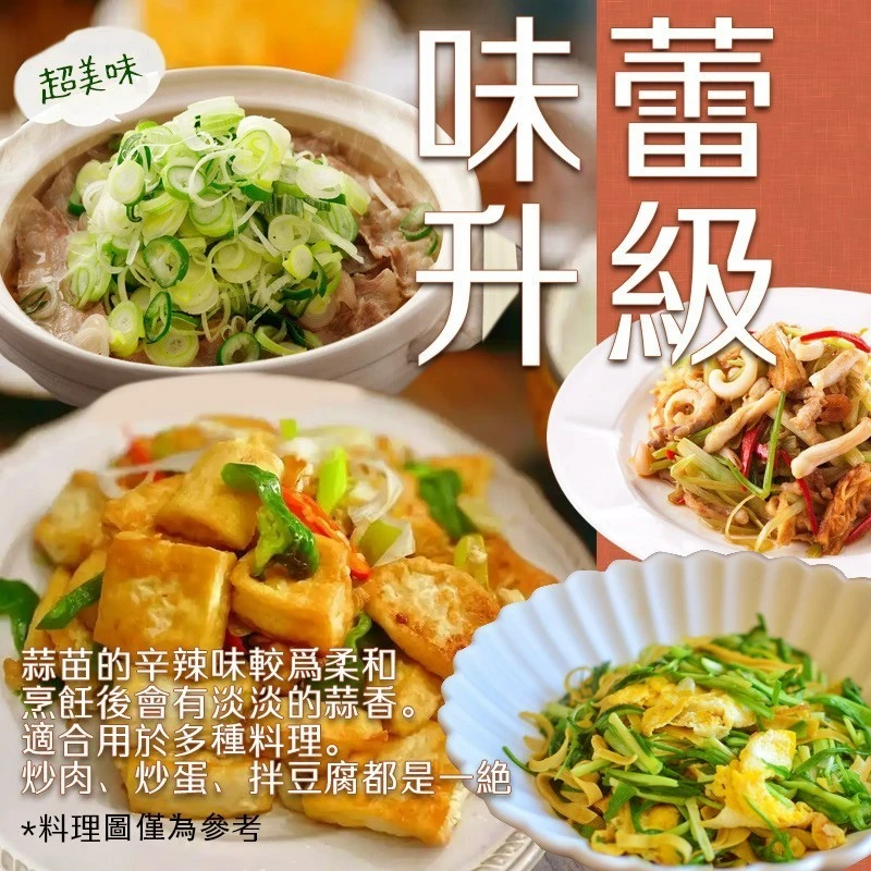 日曬手作乾燥青蒜乾3包免運