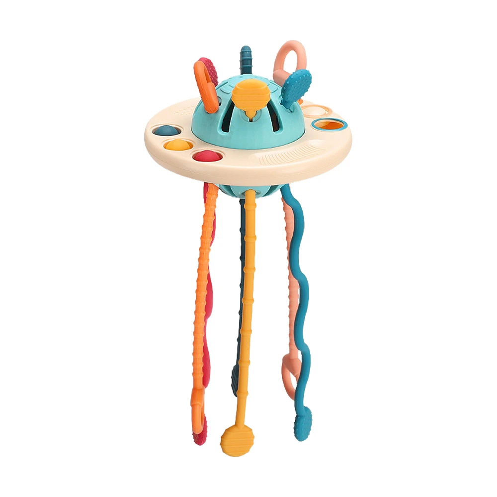 早教學習玩具 飛碟拉拉樂 感官觸覺探索玩具【YLB1568】JoyBaby