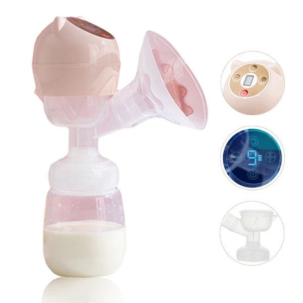智能電動吸乳/催乳器 自動集乳器9檔調節 吸奶器【DU6288】JoyBaby