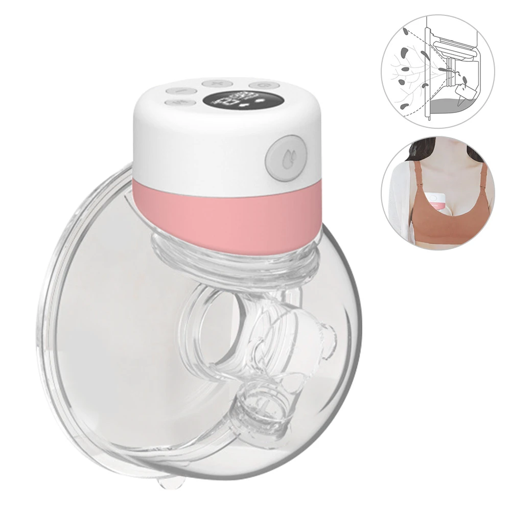 穿戴式電動吸奶器 吸乳器 擠奶器 自動集乳器9檔調節-JoyBaby