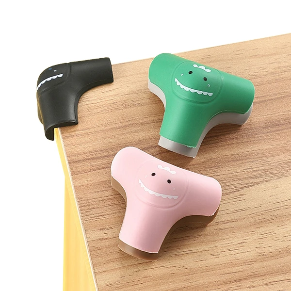 防撞墊 防撞角 兒童安全 卡通包裹型 矽膠貼 防撞桌角防護【CU0274】JoyBaby