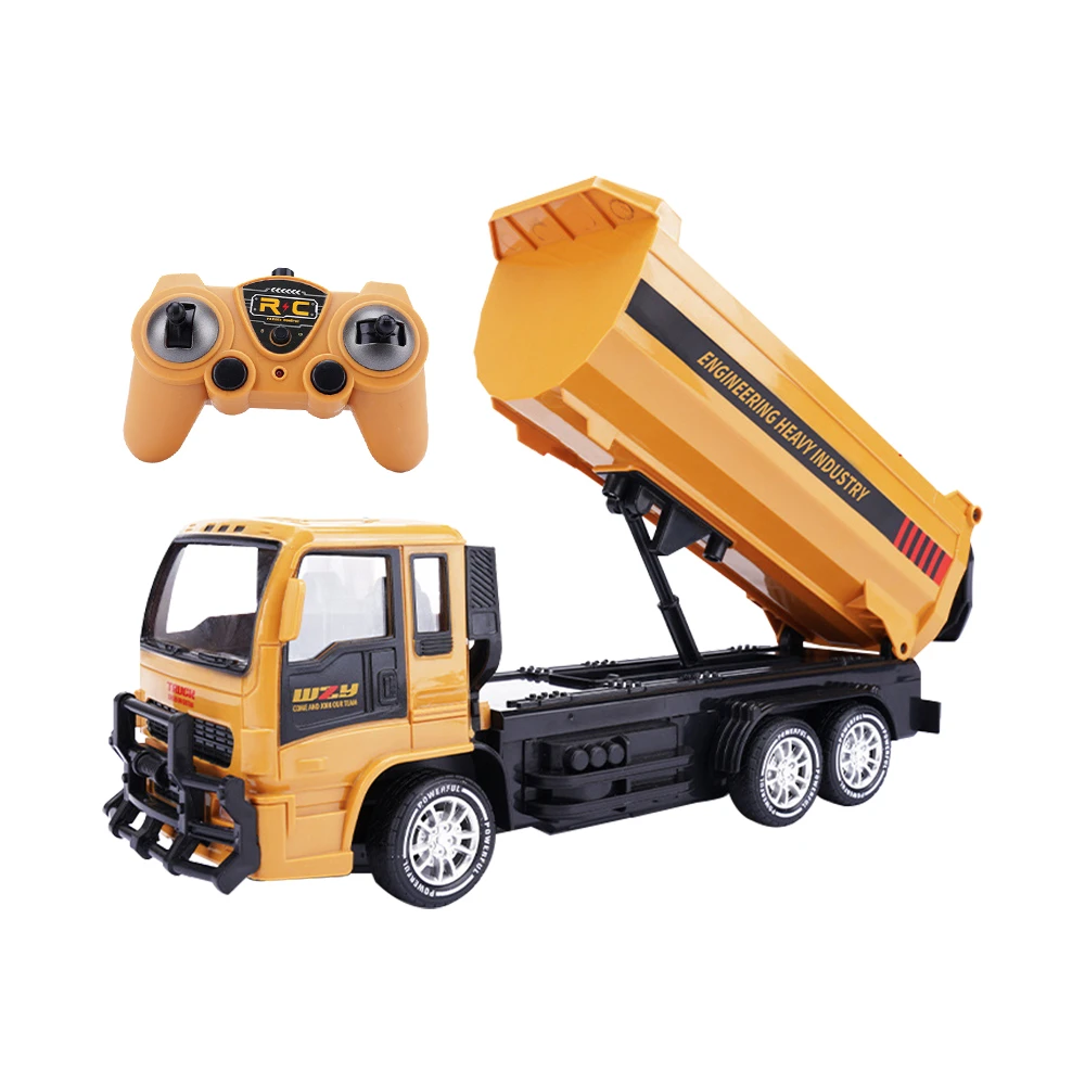 砂石車 紅外線無線遙控 電動玩具車 工程車玩具 生日禮物 交換禮物【BEL3862】JoyBaby