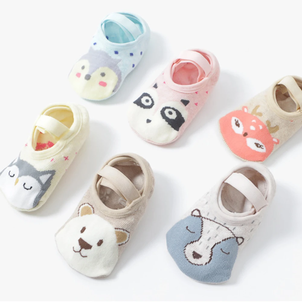 嬰兒襪 童襪 動物防滑襪地板襪襪船襪寶寶襪子【KB8632】JoyBaby