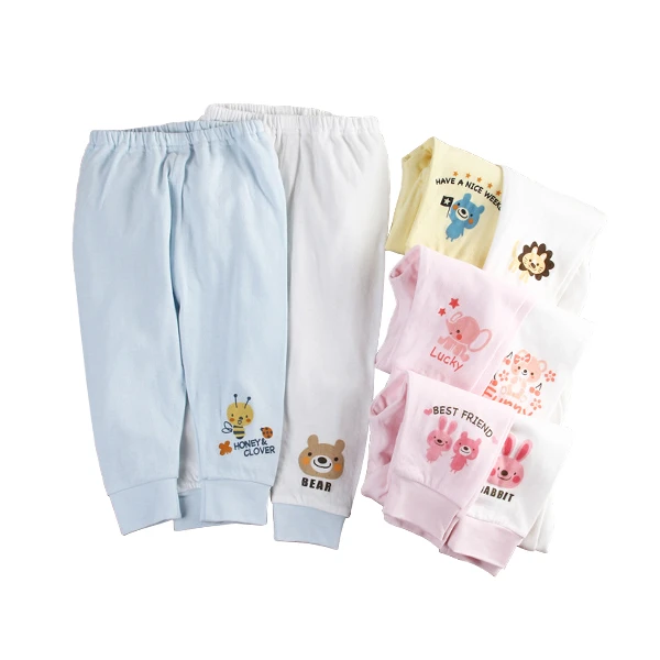 童裝兒童內衣長褲 純棉居家服日本提花精梳棉睡褲-2件入【BC1029】Joybaby